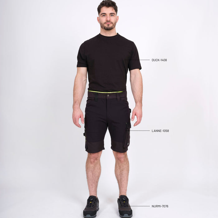 LANNE - BERMUDA DE TRAVAIL - 1058 | Anthracite