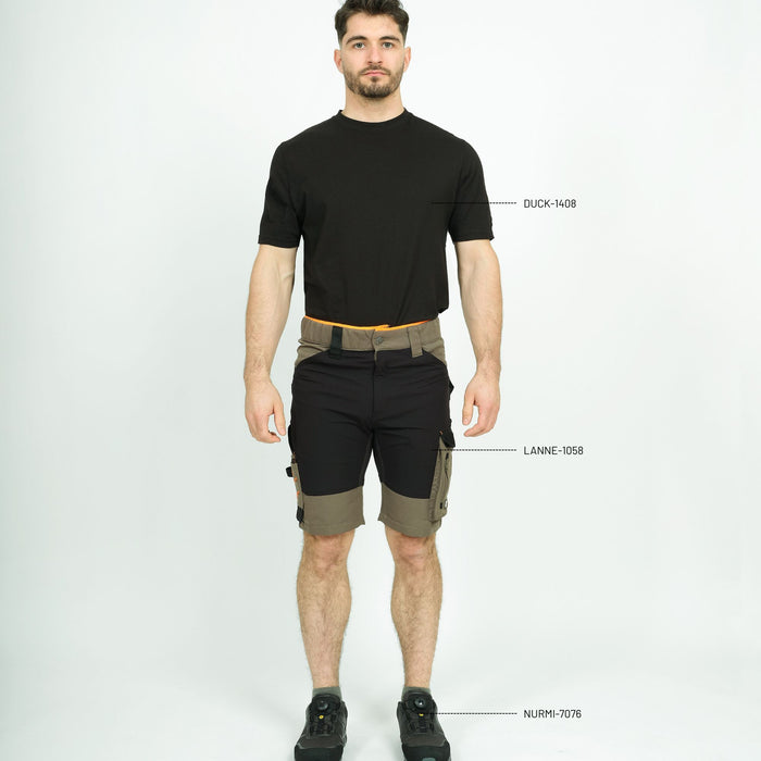 LANNE - BERMUDA DE TRAVAIL - 1058 | Kaki