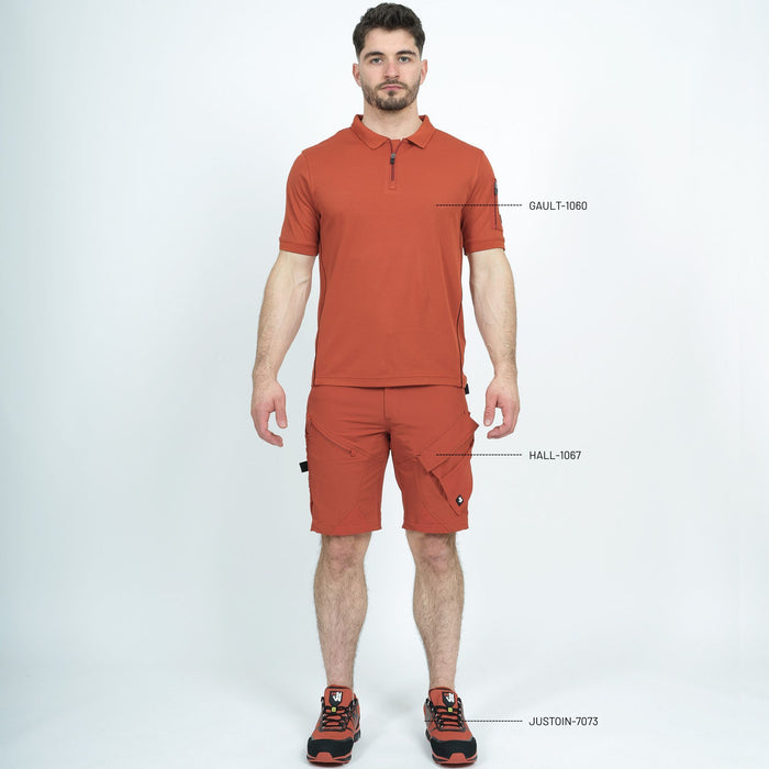 GAULT - POLO DE TRAVAIL - 1060 | Terracotta