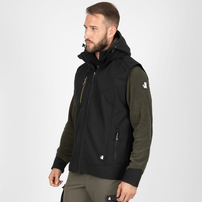 FABIO - GILET SANS MANCHES DE TRAVAIL - 1064 | Noir