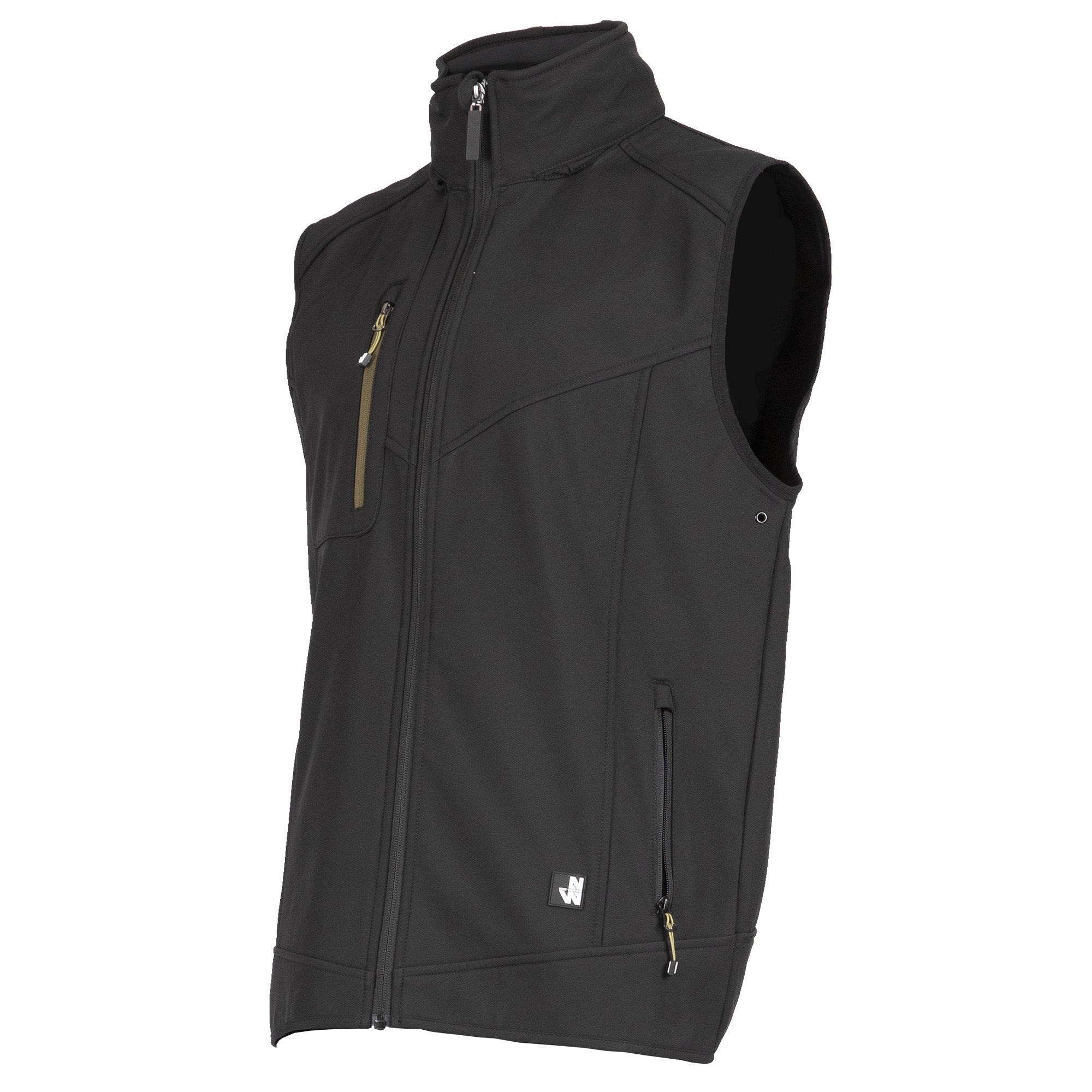 FABIO GILET SANS MANCHES DE TRAVAIL 1064 Noir - Main Image