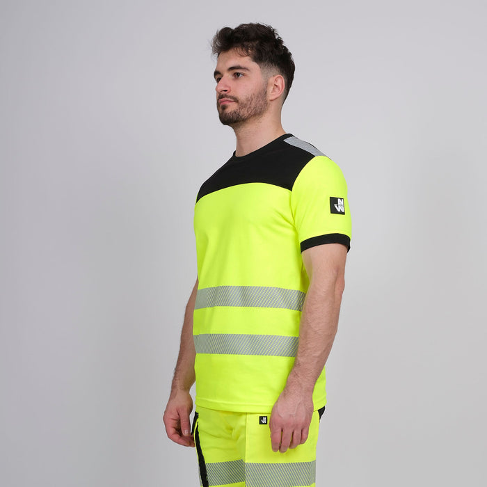 SUNNY - T-SHIRT M. COURTES HAUTE VISIBILITÉ - 1074 | Jaune fluo