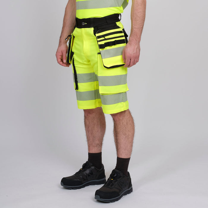 GALA - BERMUDA DE TRAVAIL HAUTE VISIBILITÉ - 1079 | Jaune fluo