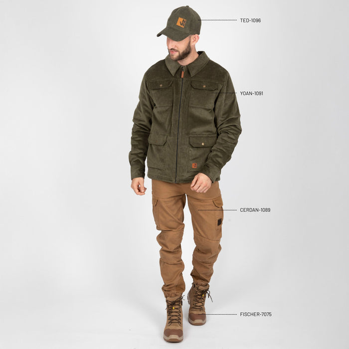 TED - CASQUETTE DE TRAVAIL - 1096 | Kaki