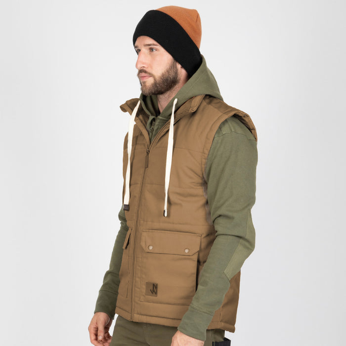 NOAH - GILET SANS MANCHES DE TRAVAIL - 1097 | Camel