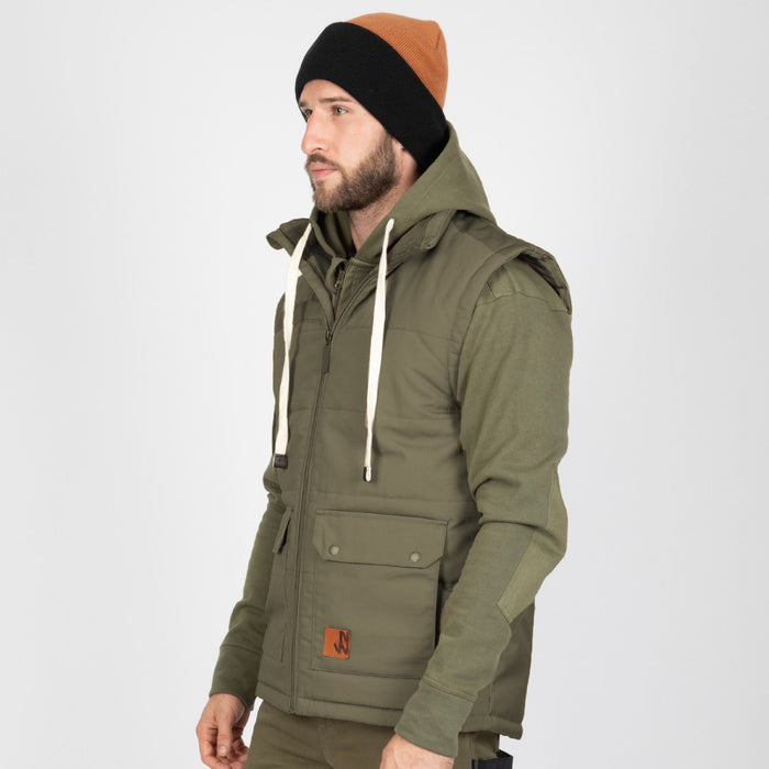 NOAH - GILET SANS MANCHES DE TRAVAIL - 1097 | Kaki