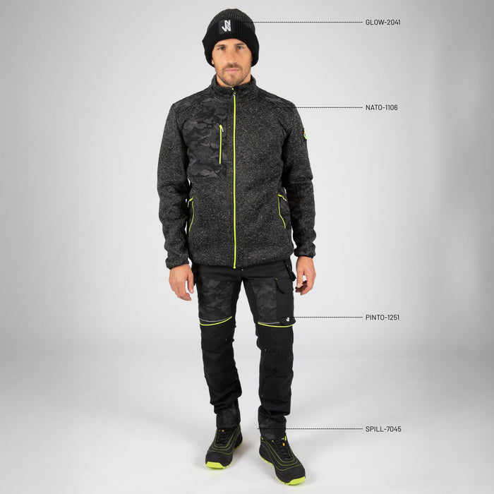 NATO - GILET DE TRAVAIL - 1106 | Noir chiné