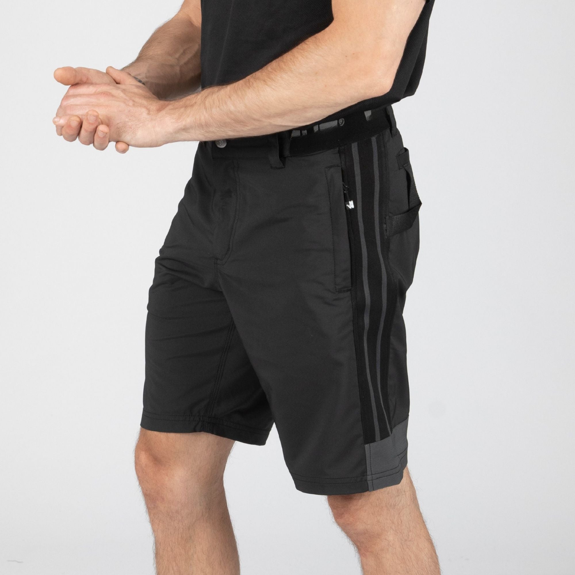 DIEGO - WORK BERMUDA - 1121 | Black