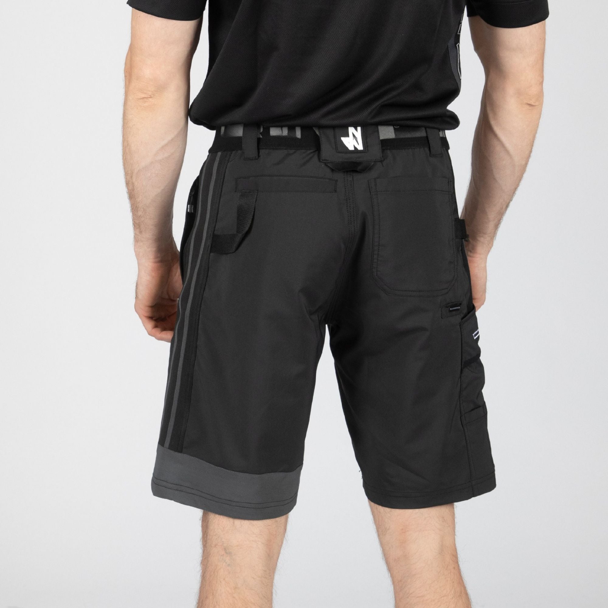 DIEGO - WORK BERMUDA - 1121 | Black