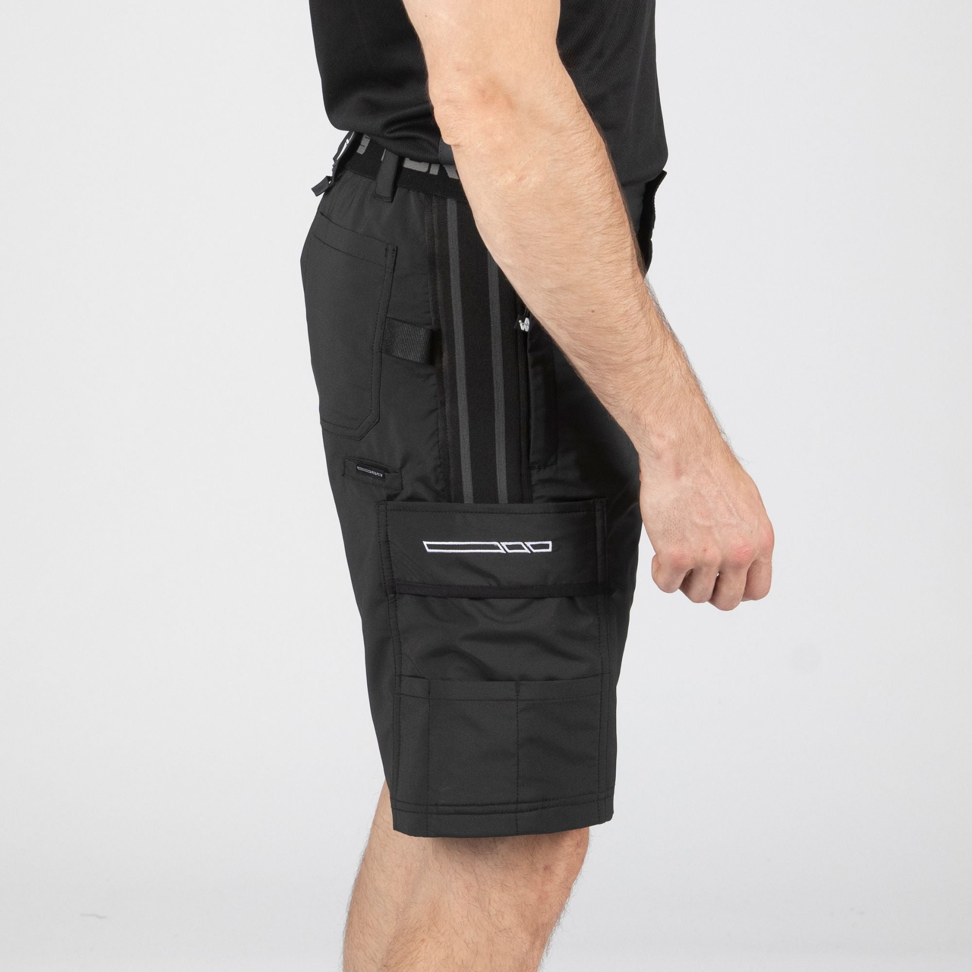 DIEGO - WORK BERMUDA - 1121 | Black