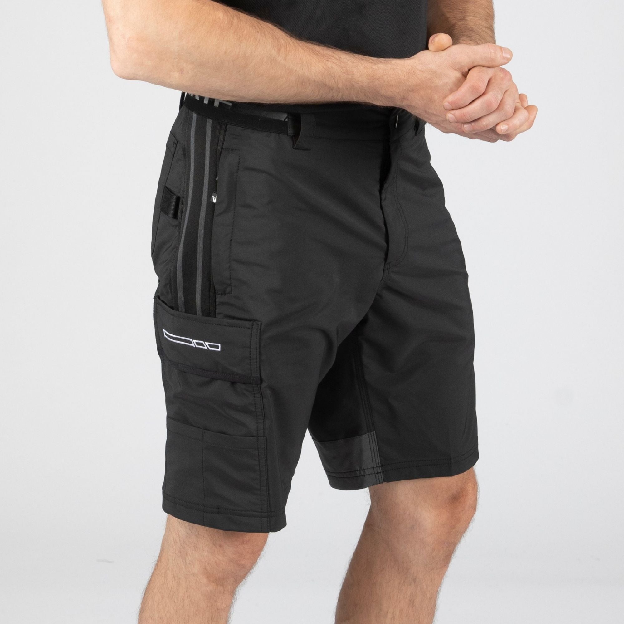 DIEGO - WORK BERMUDA - 1121 | Black