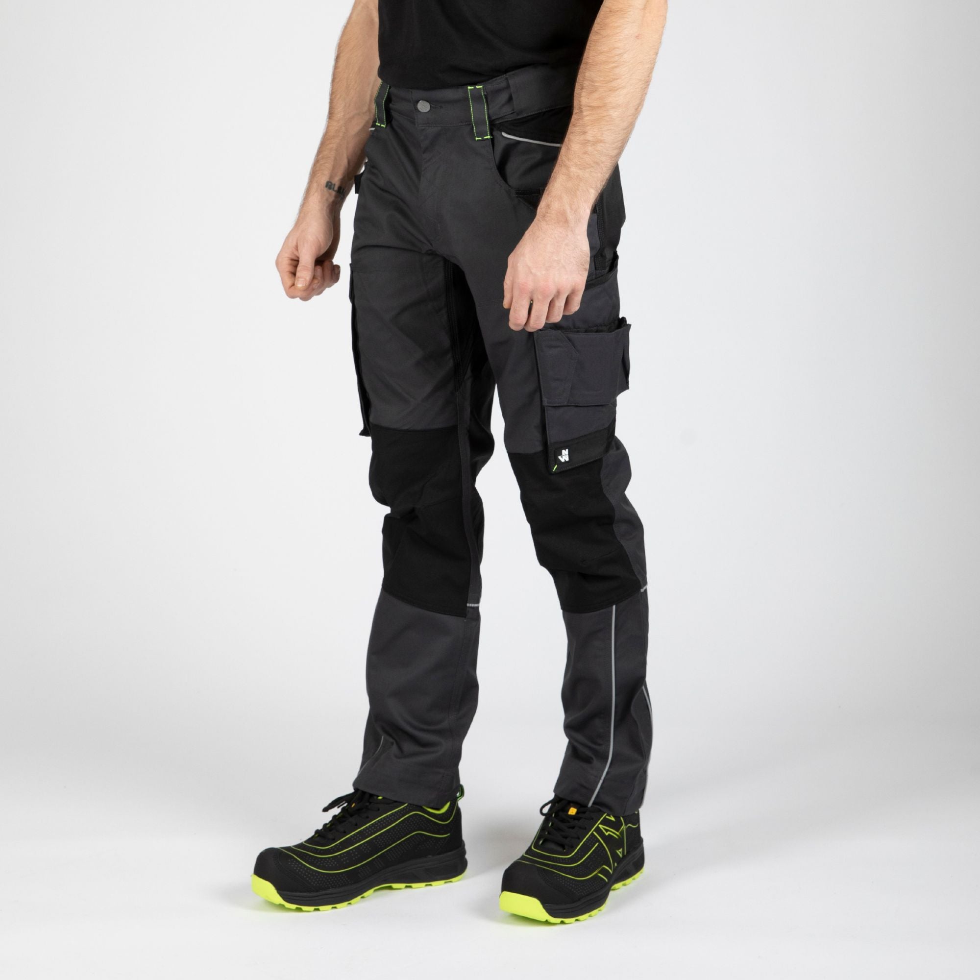 KERY - PANTALON DE TRAVAIL - 1130 | Gris / Noir