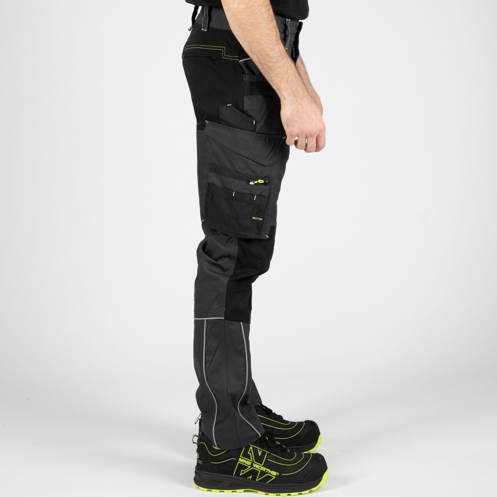 KERY - PANTALON DE TRAVAIL - 1130 | Gris / Noir