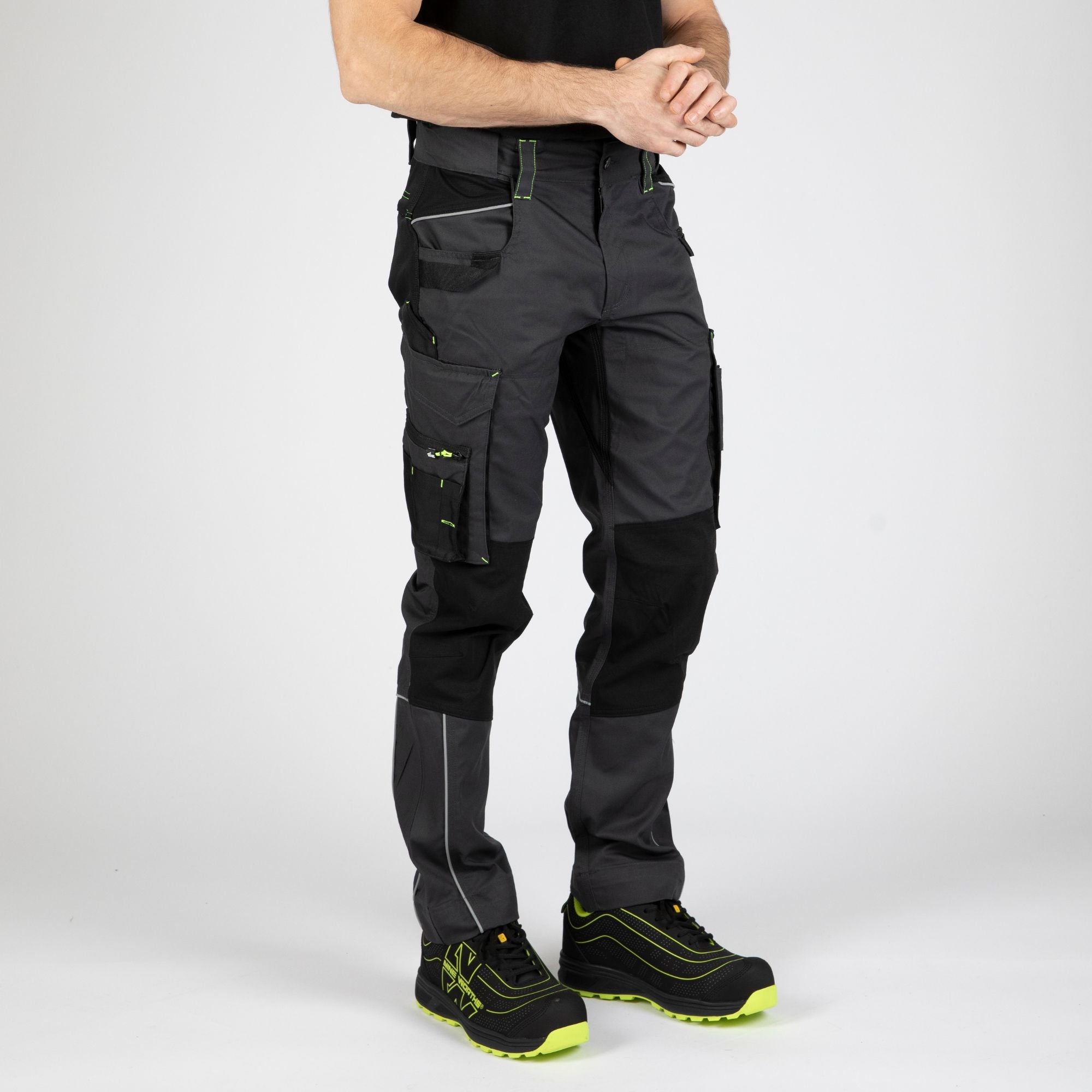 KERY - PANTALON DE TRAVAIL - 1130 | Gris / Noir