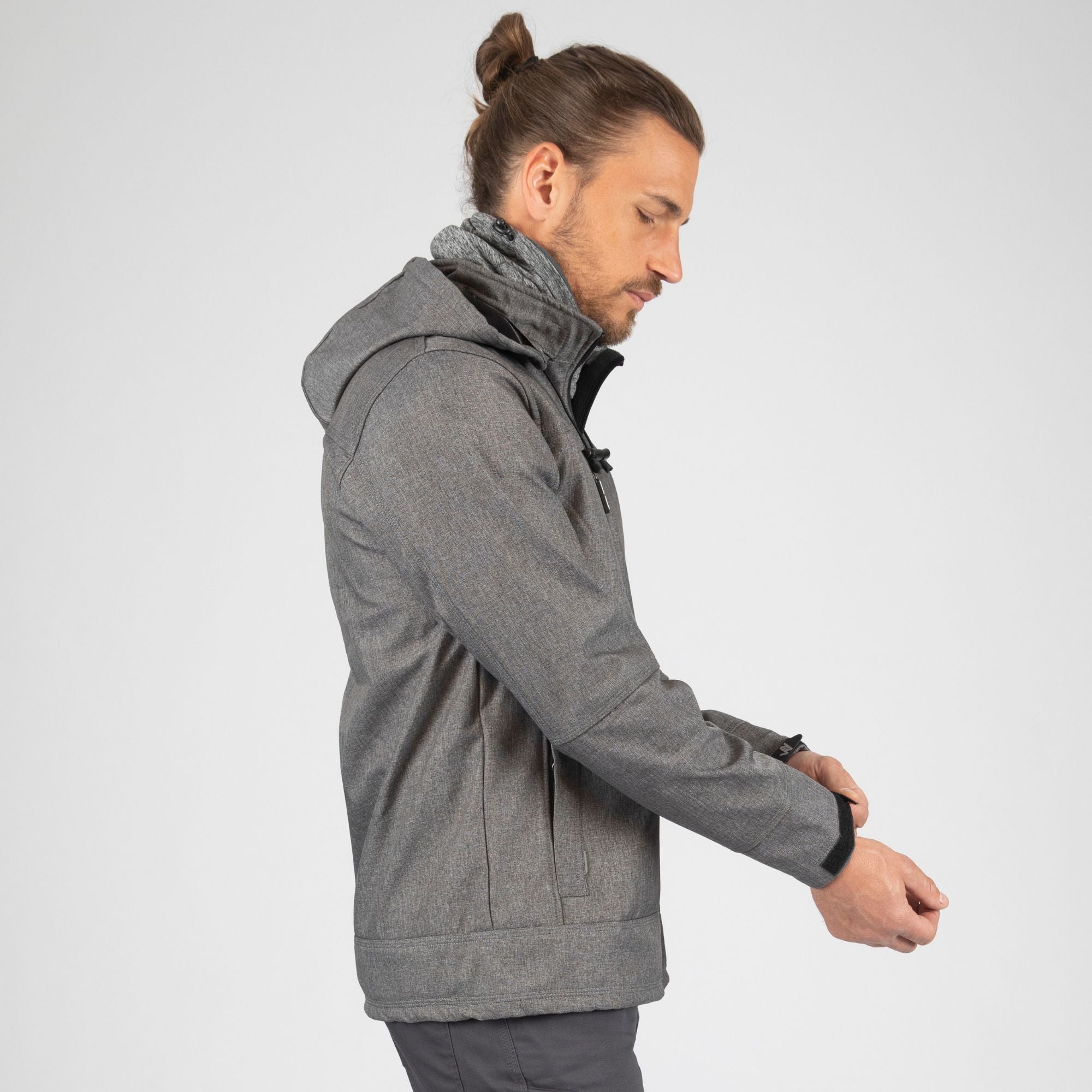 FLORES - BLOUSON DE TRAVAIL EN SOFTSHELL - 1133 | Promo Gris Chiné