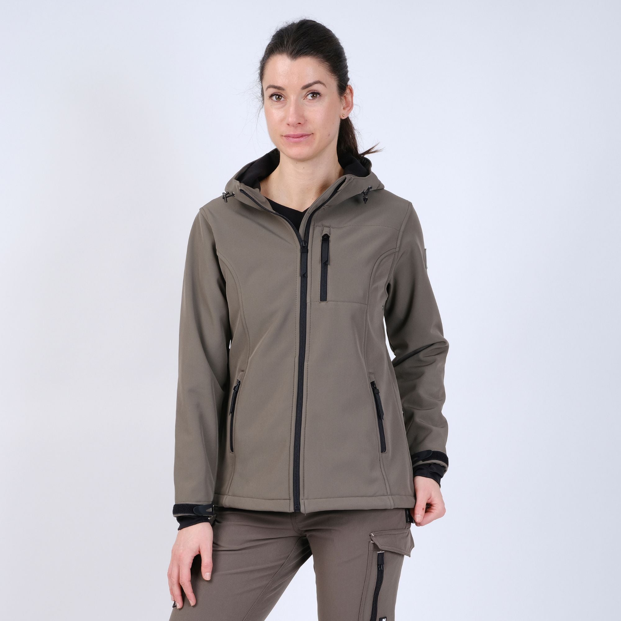 ARIEL - BLOUSON DE TRAVAIL EN SOFTSHELL - 1154 | Kaki