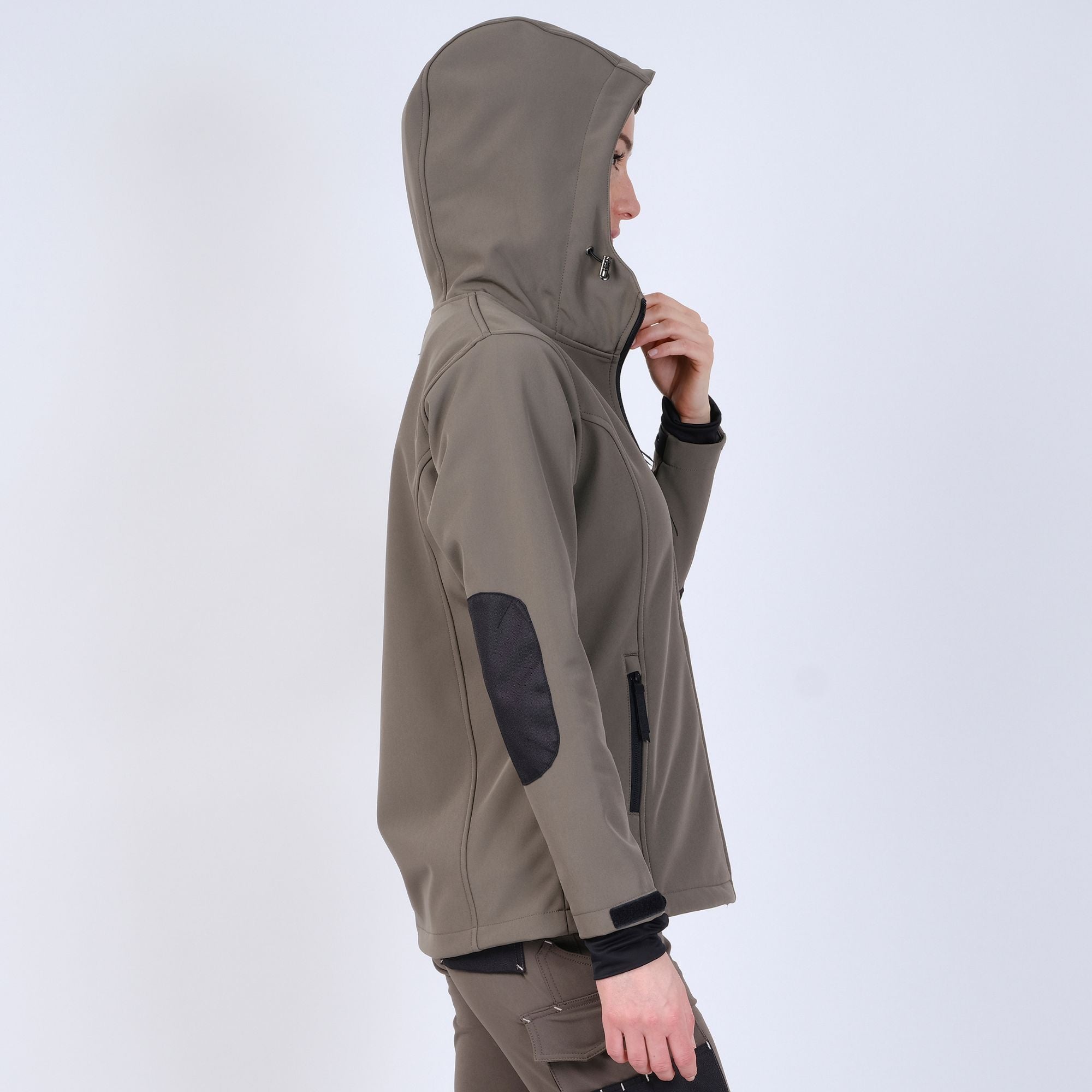 ARIEL - BLOUSON DE TRAVAIL EN SOFTSHELL - 1154 | Kaki