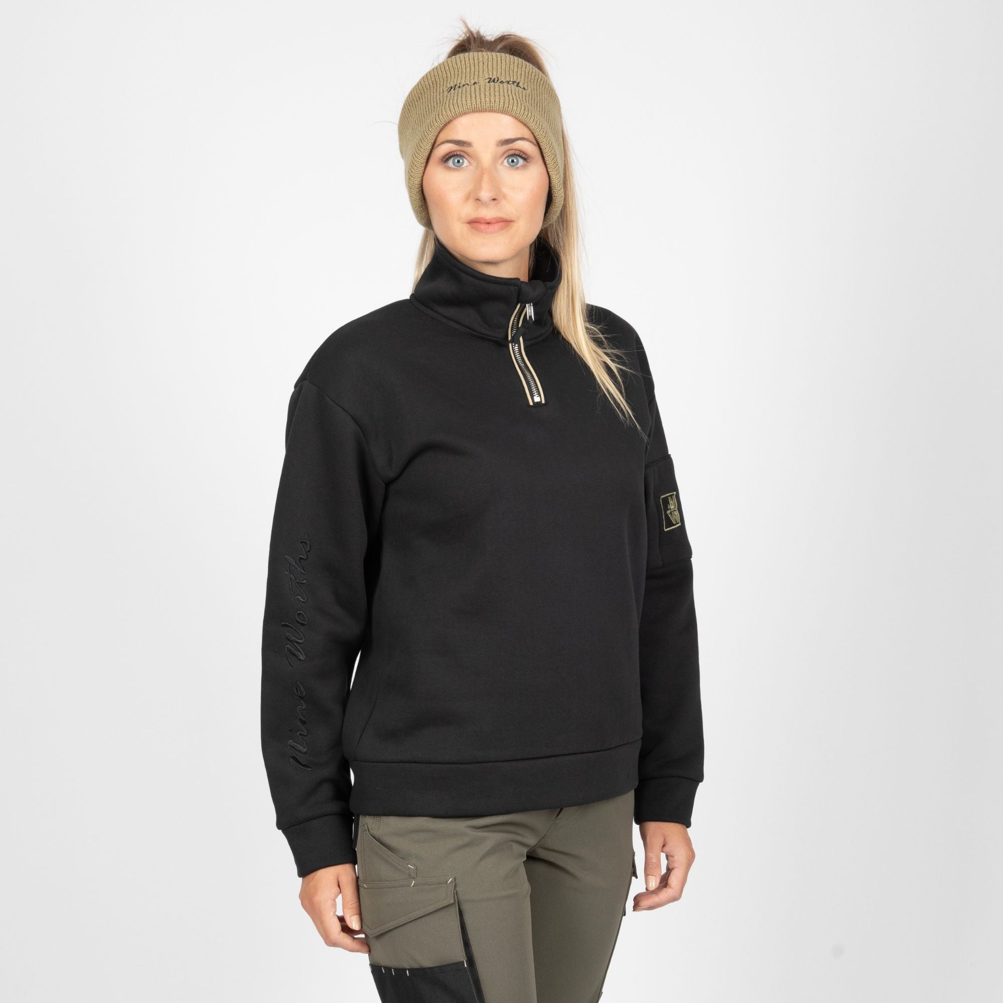 LETTY - WORK SWEATSHIRT - 1158 | Black