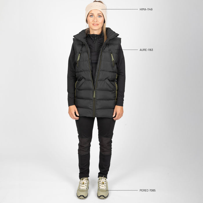 AURE - DOUDOUNE SANS MANCHES DE TRAVAIL - 1163 | Noir