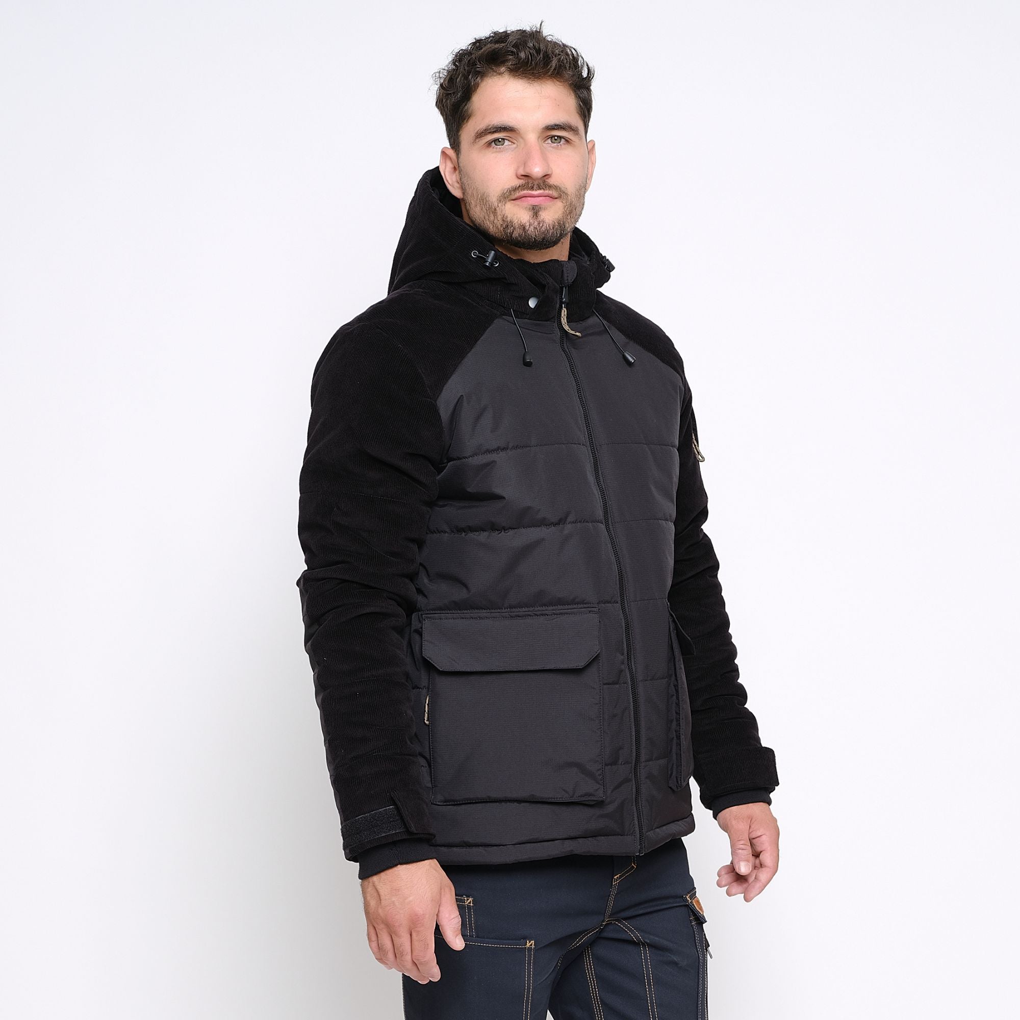 BRUZZI - WORK DOWN JACKET - 1187 | Black