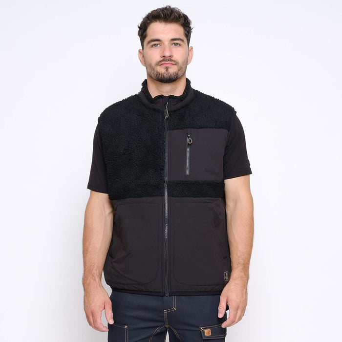 OLMI - POLAIRE SANS MANCHES DE TRAVAIL - 1189 | Noir