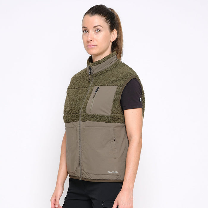 OTA - SLEEVELESS WORK FLEECE - 1191 | Khaki