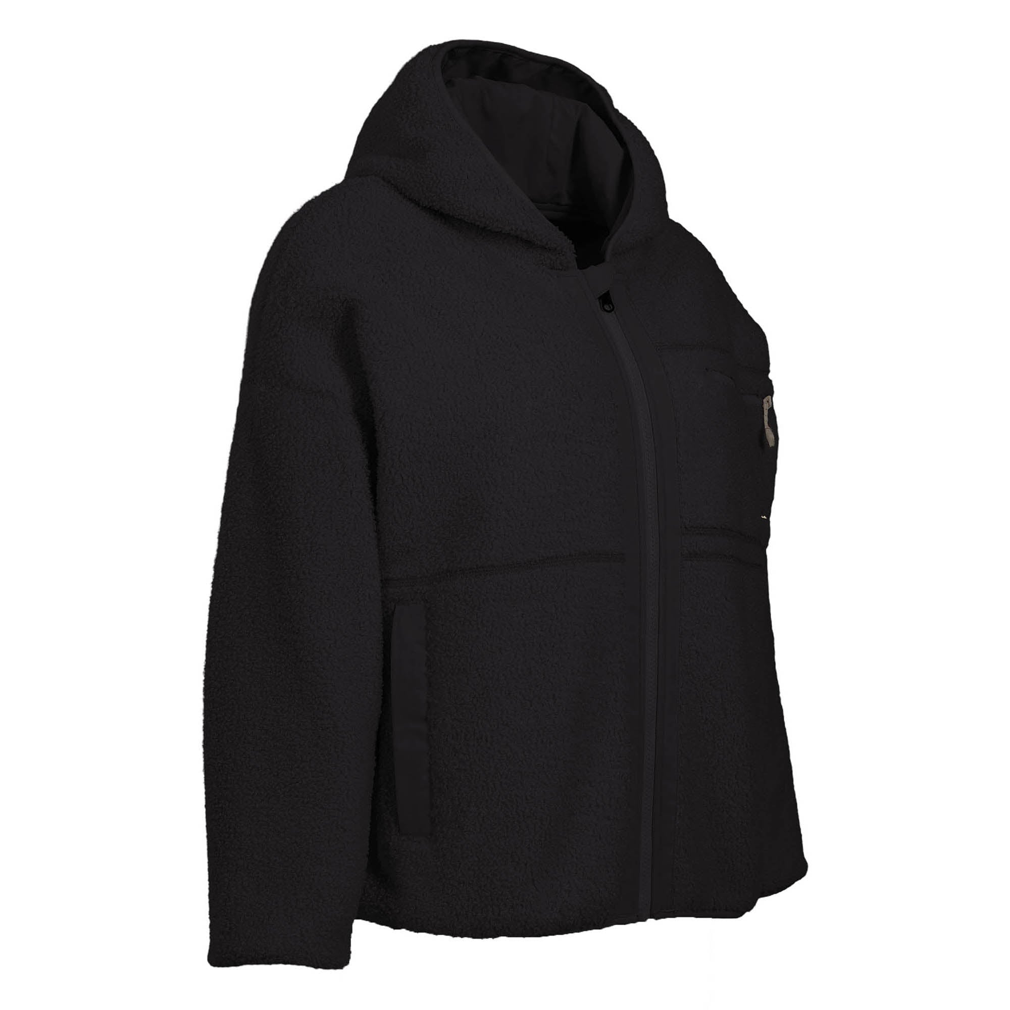 MUNA - REVERSIBLE WORK FLEECE - 1193 | Black