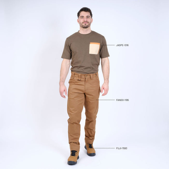 FANGO - WORK PANTS - 1195 | camel