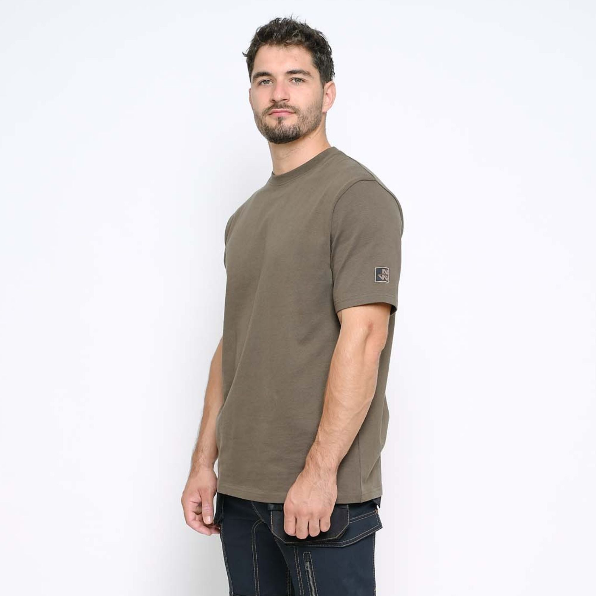 LUMIO - T-SHIRT MANCHES COURTES DE TRAVAIL - 1196 | Kaki