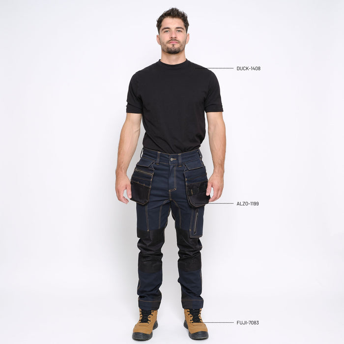 ALZO - PANTALON DE TRAVAIL - 1199 | Raw Jean