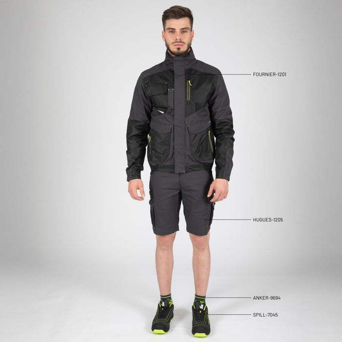 PROVEEDOR-JACET-1201 DE TRABAJO | Gris/Negro