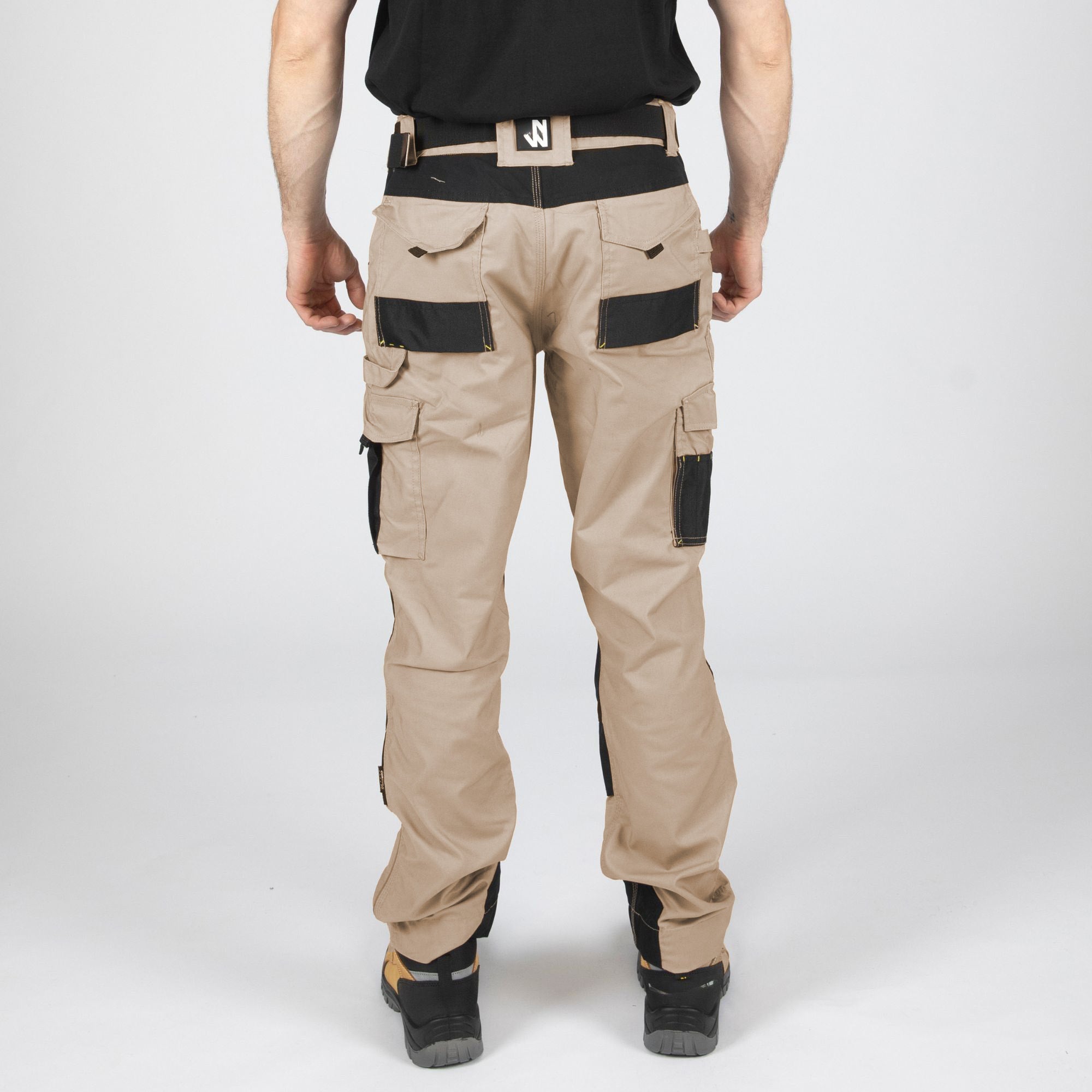 ADAM - PANTALON DE TRAVAIL - 1204 | Beige / Noir