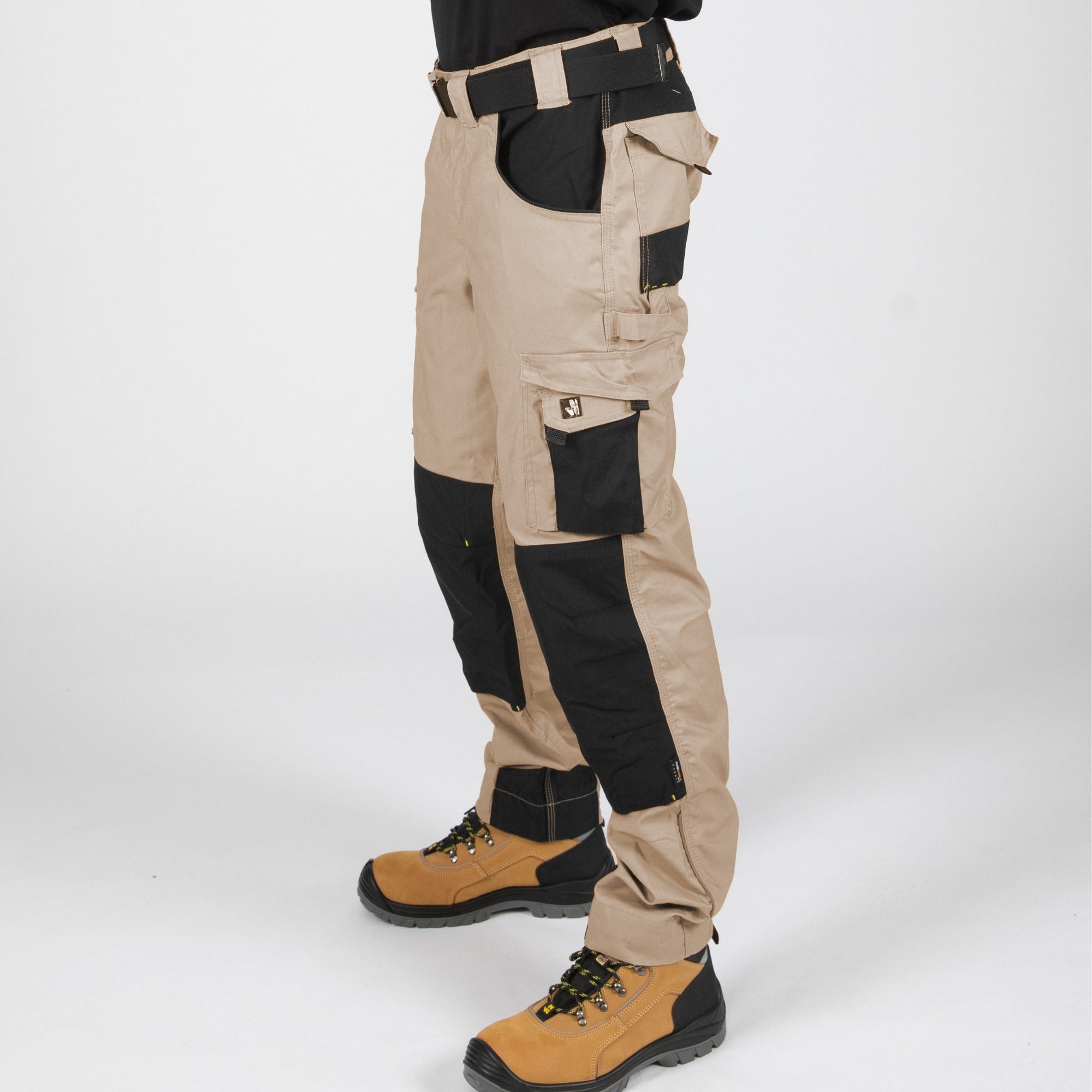 ADAM - PANTALON DE TRAVAIL - 1204 | Beige / Noir