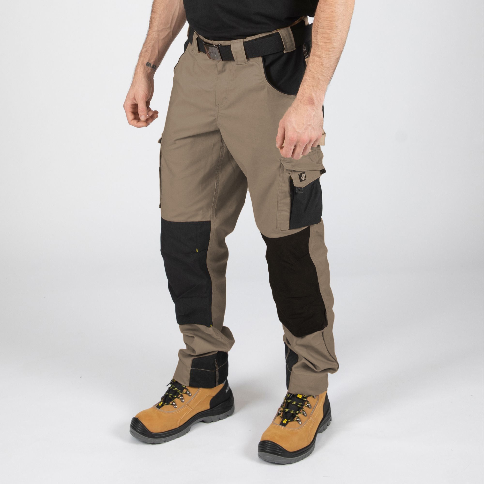 ADAM - PANTALON DE TRAVAIL - 1204 | Brun / Anthracite