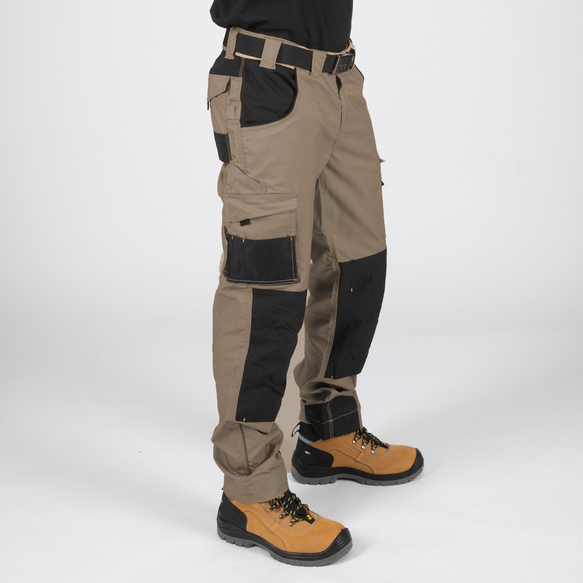 ADAM - PANTALON DE TRAVAIL - 1204 | Brun / Anthracite