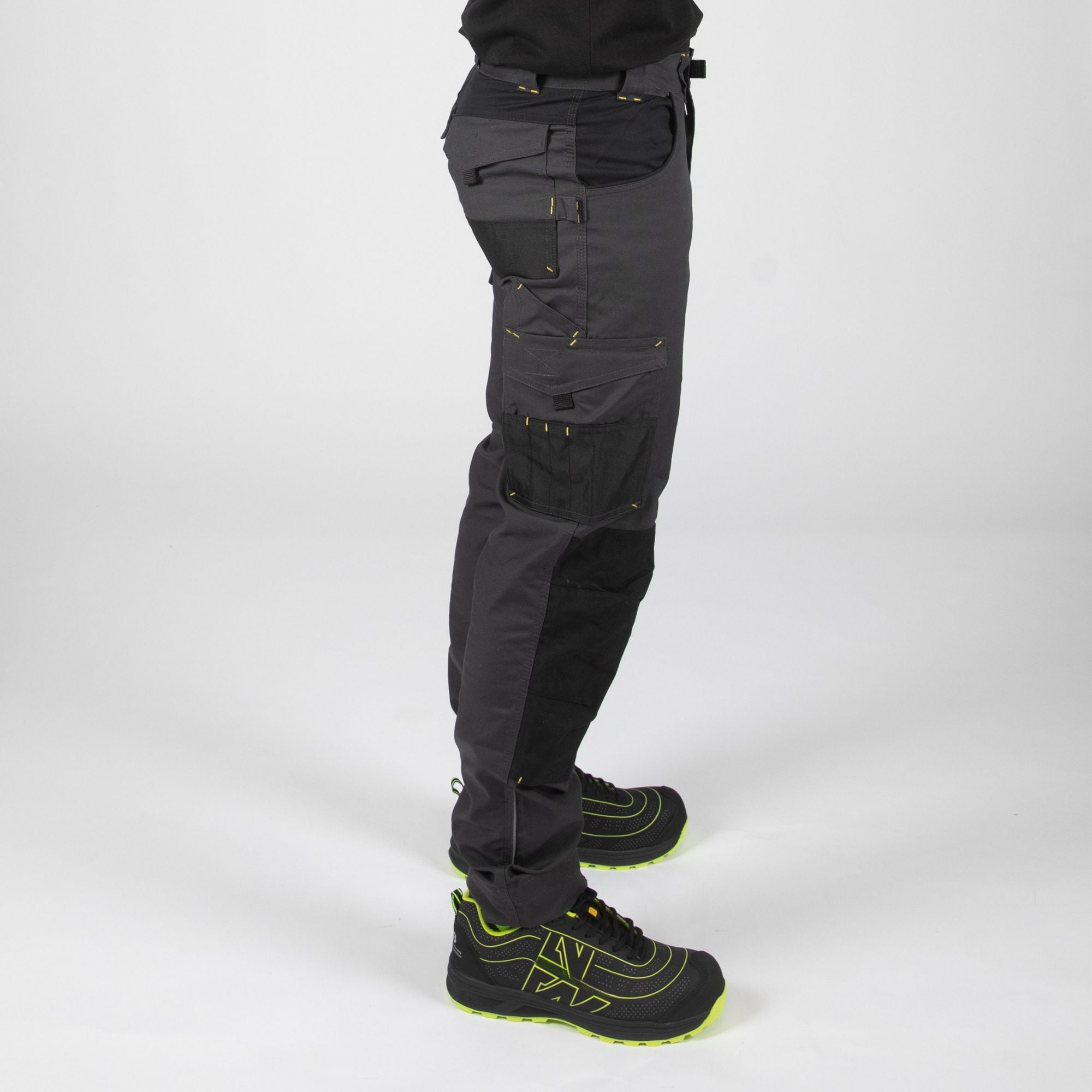 ADAM - PANTALON DE TRAVAIL - 1204 | Gris / Noir