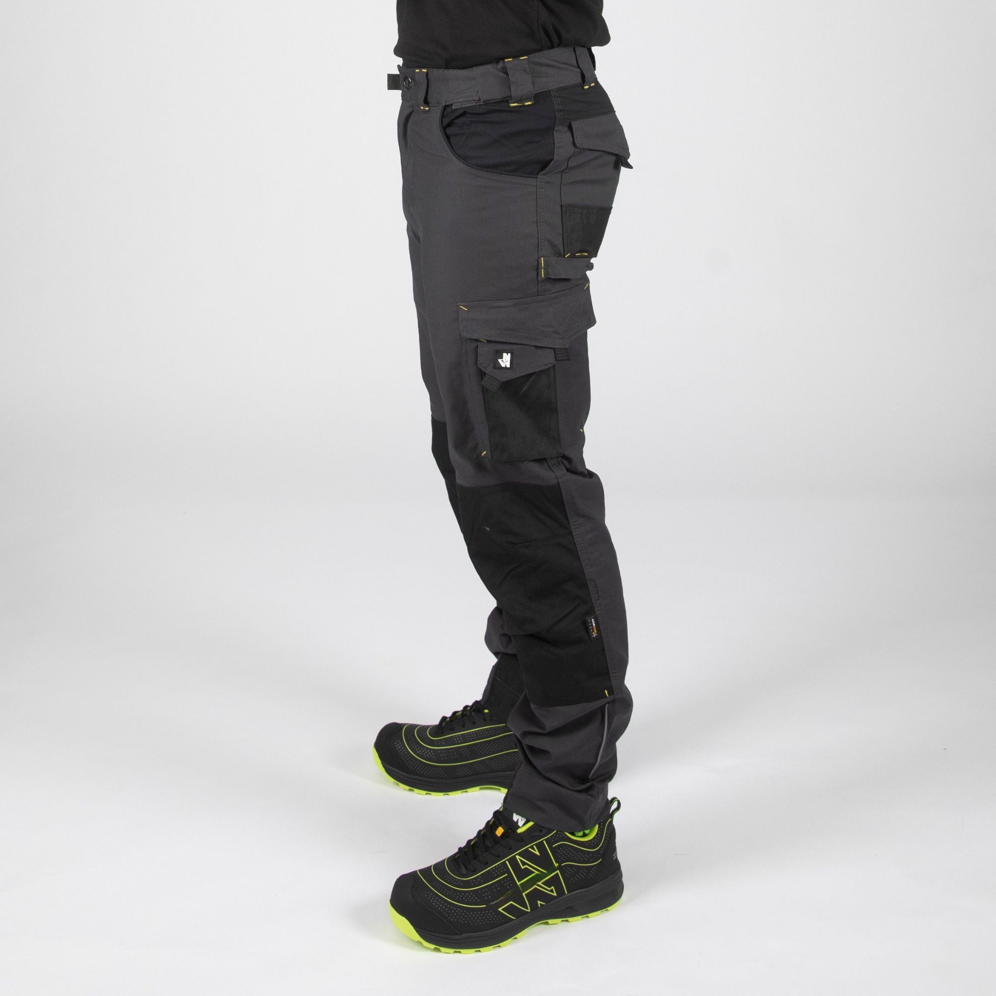 ADAM - PANTALON DE TRAVAIL - 1204 | Gris / Noir