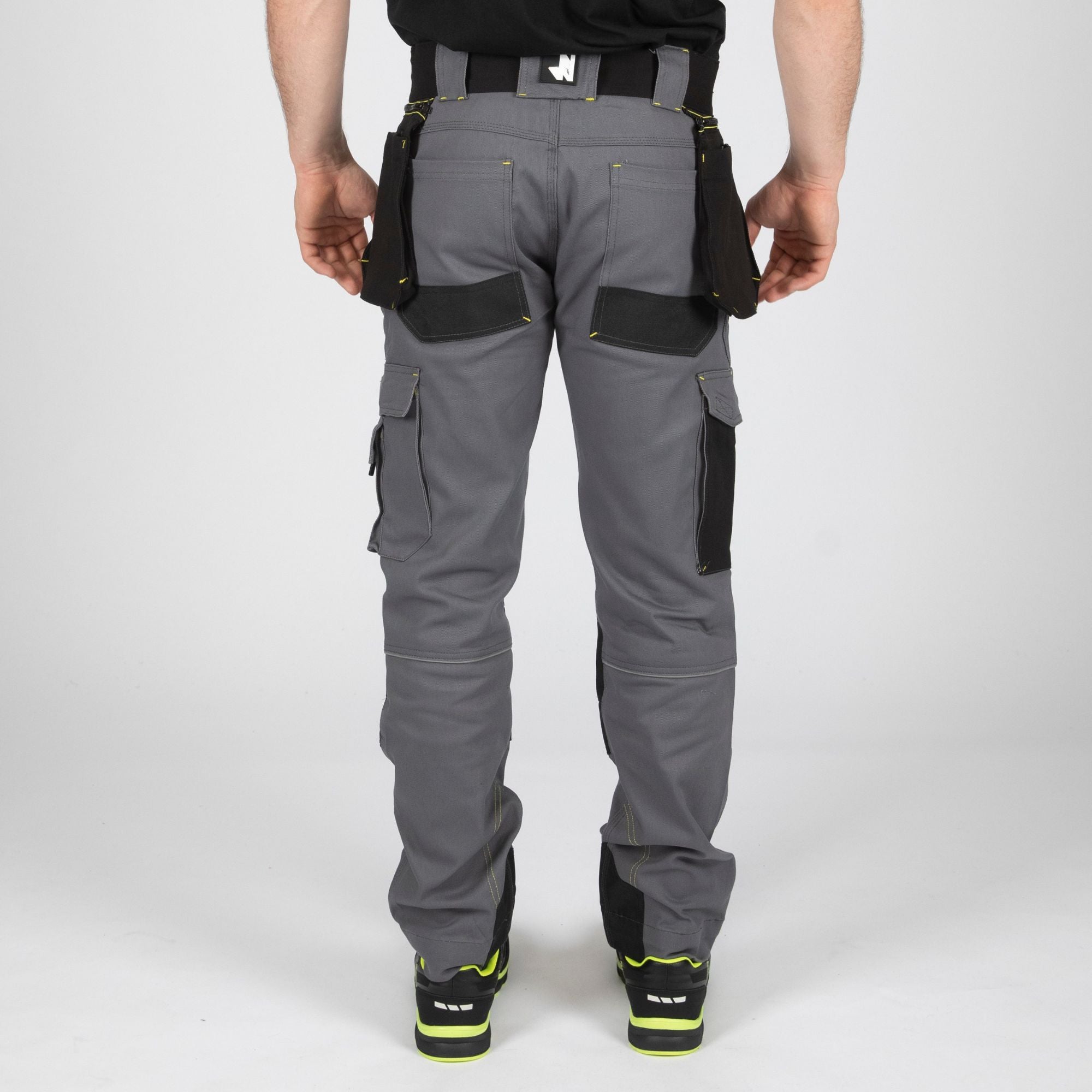 HOWARD - PANTALON DE TRAVAIL - 1215 | Gris / Noir