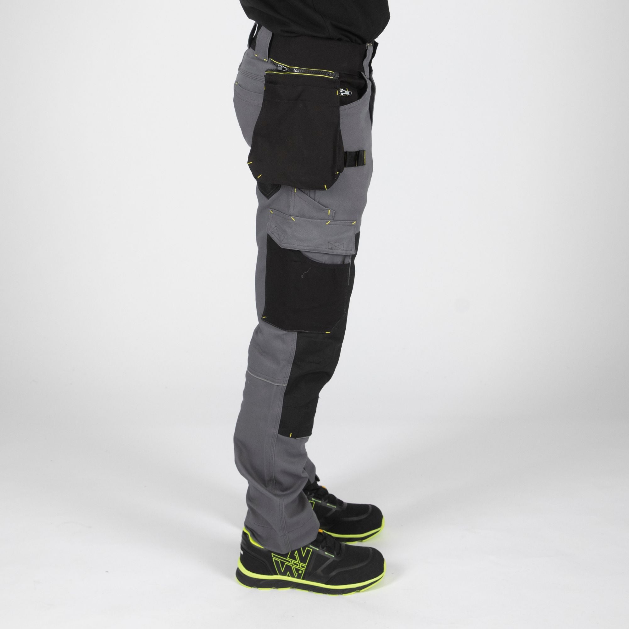 HOWARD - PANTALON DE TRAVAIL - 1215 | Gris / Noir