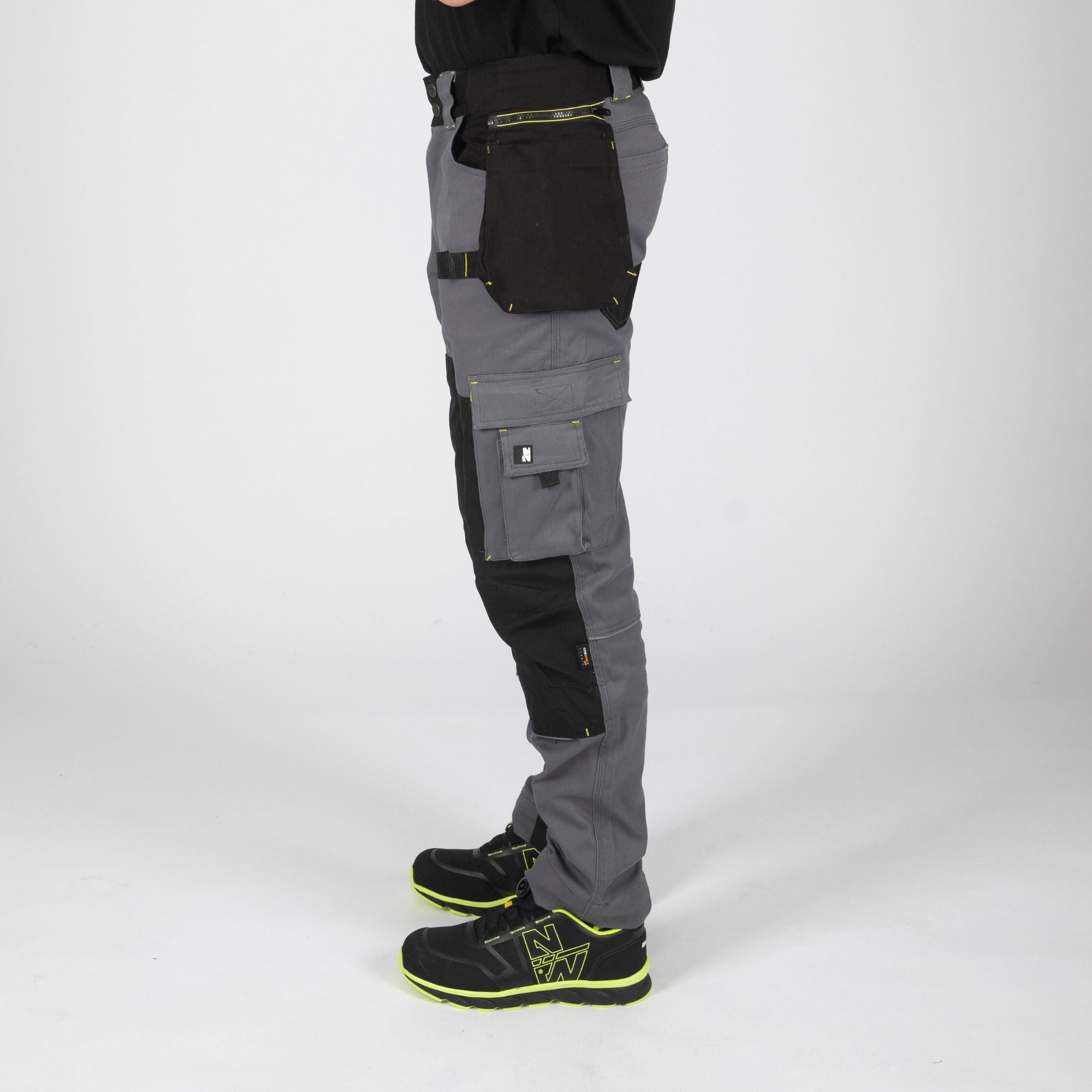 HOWARD - PANTALON DE TRAVAIL - 1215 | Gris / Noir