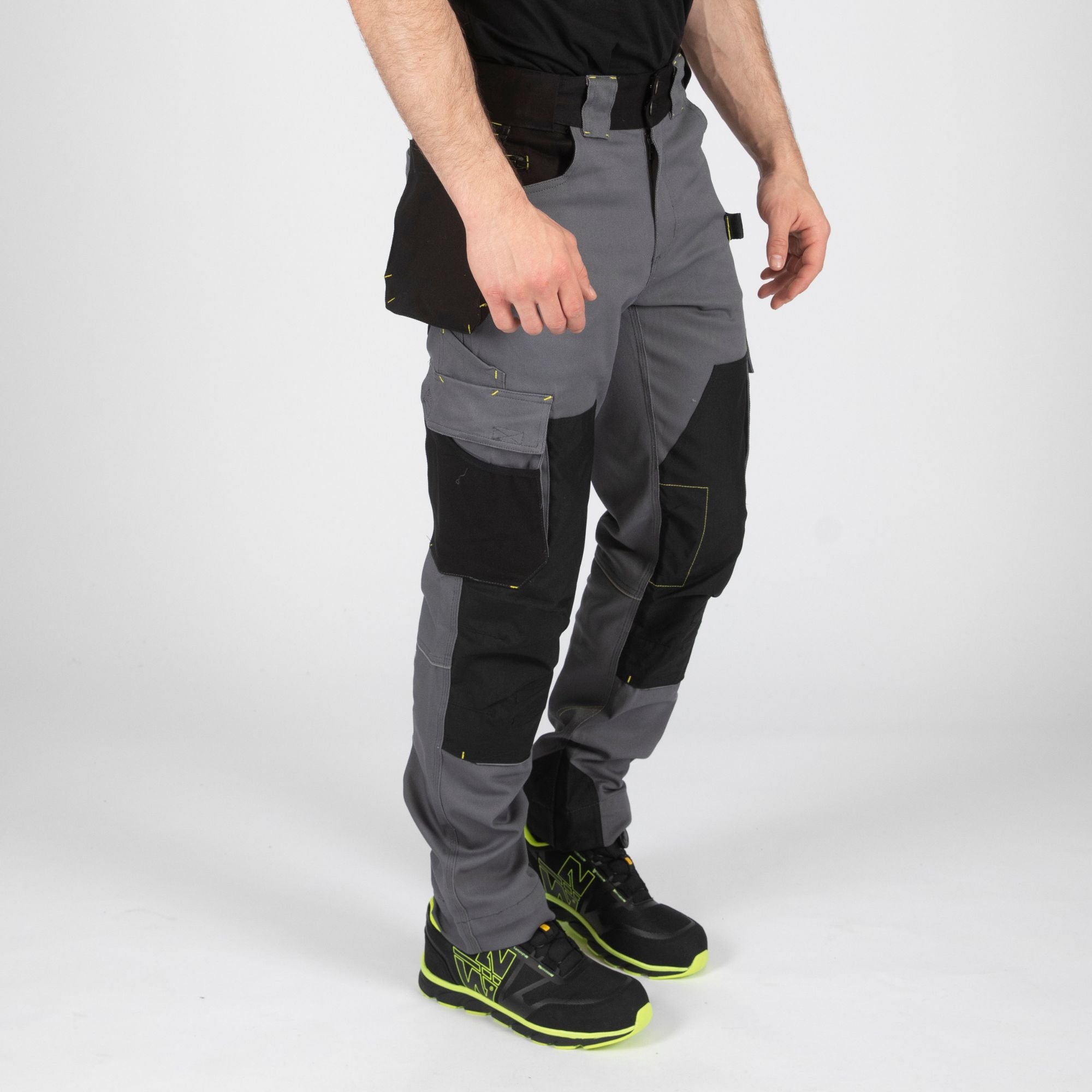 HOWARD - PANTALON DE TRAVAIL - 1215 | Gris / Noir