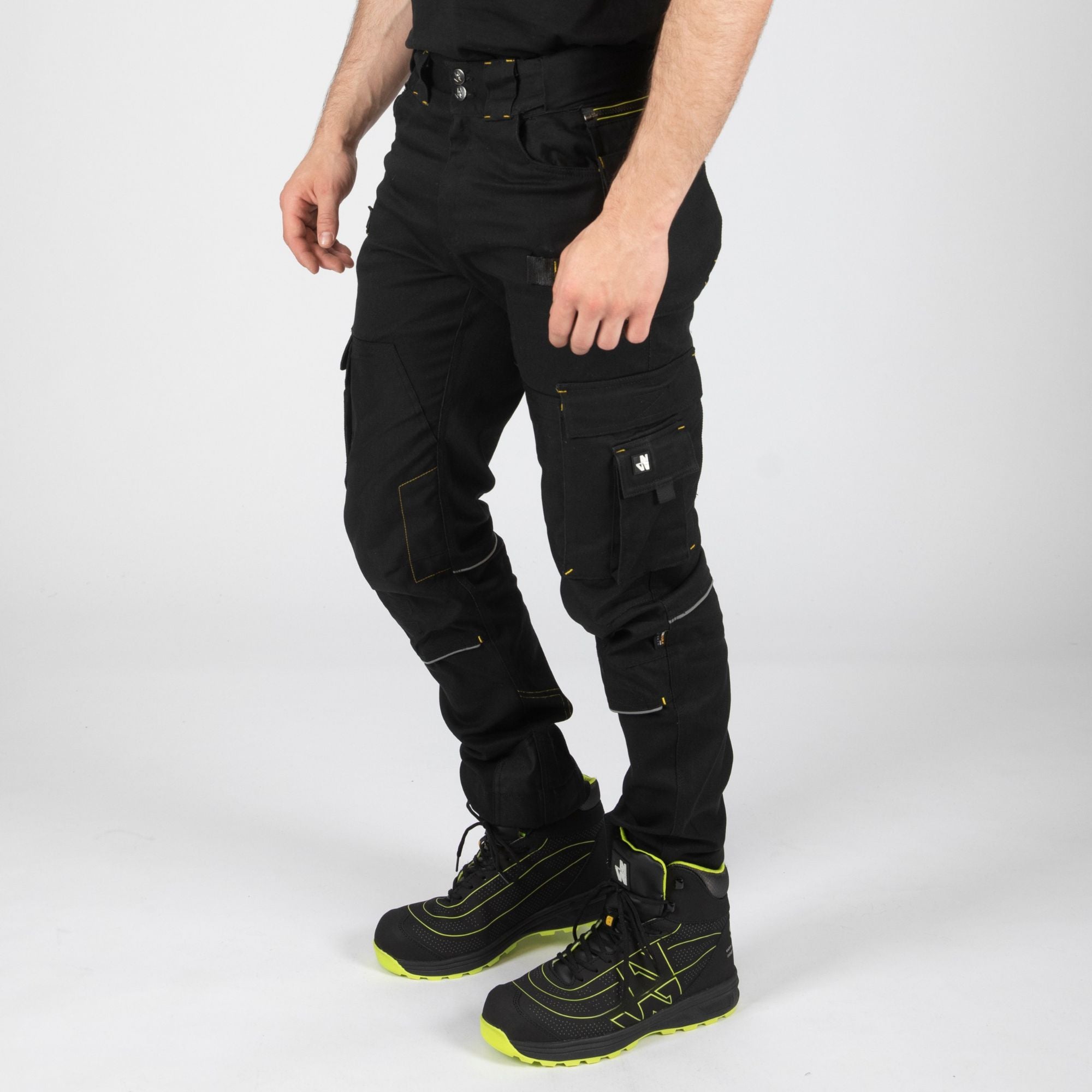 HOWARD - WORK PANTS - 1215 | Black