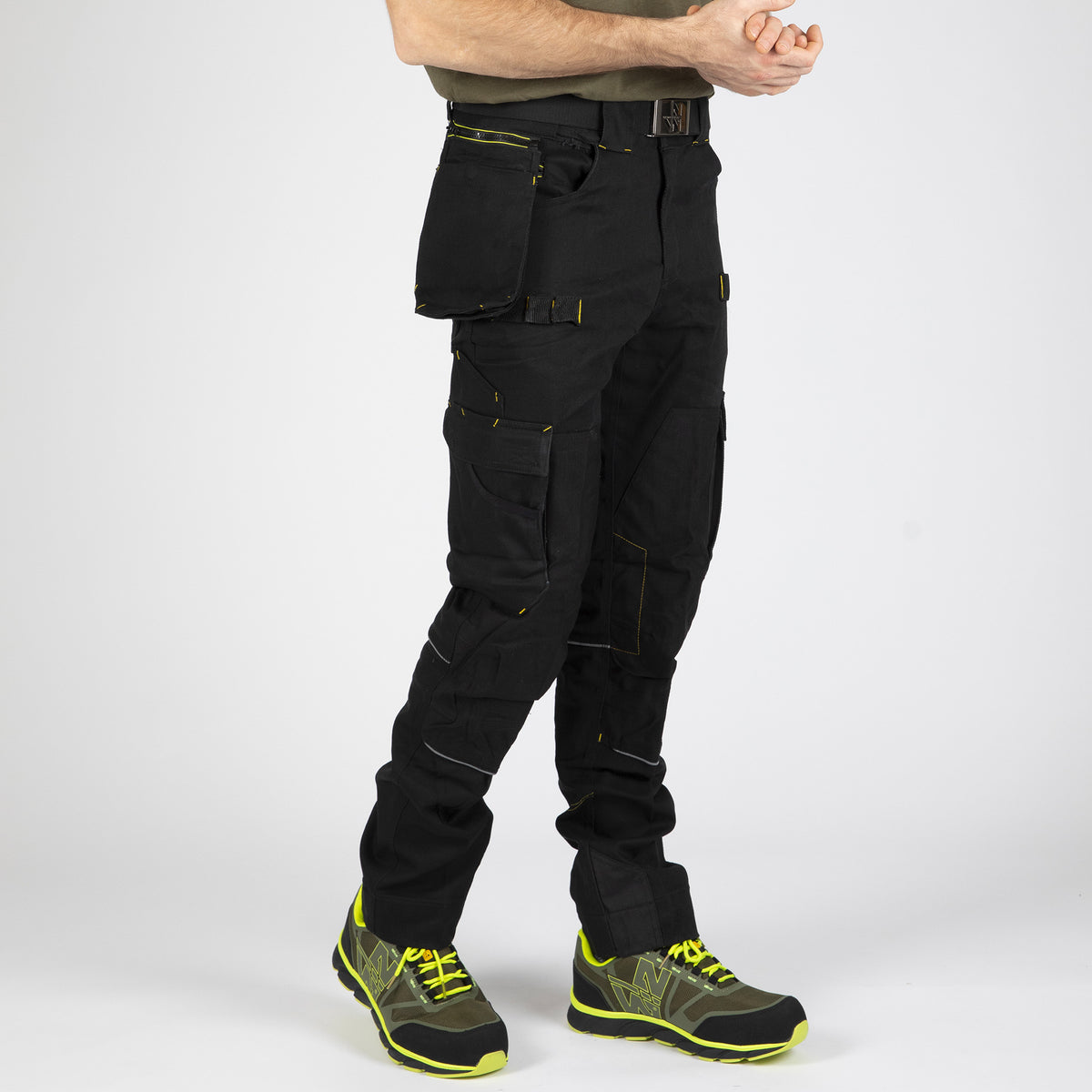HOWARD - WORK PANTS - 1215 | Black