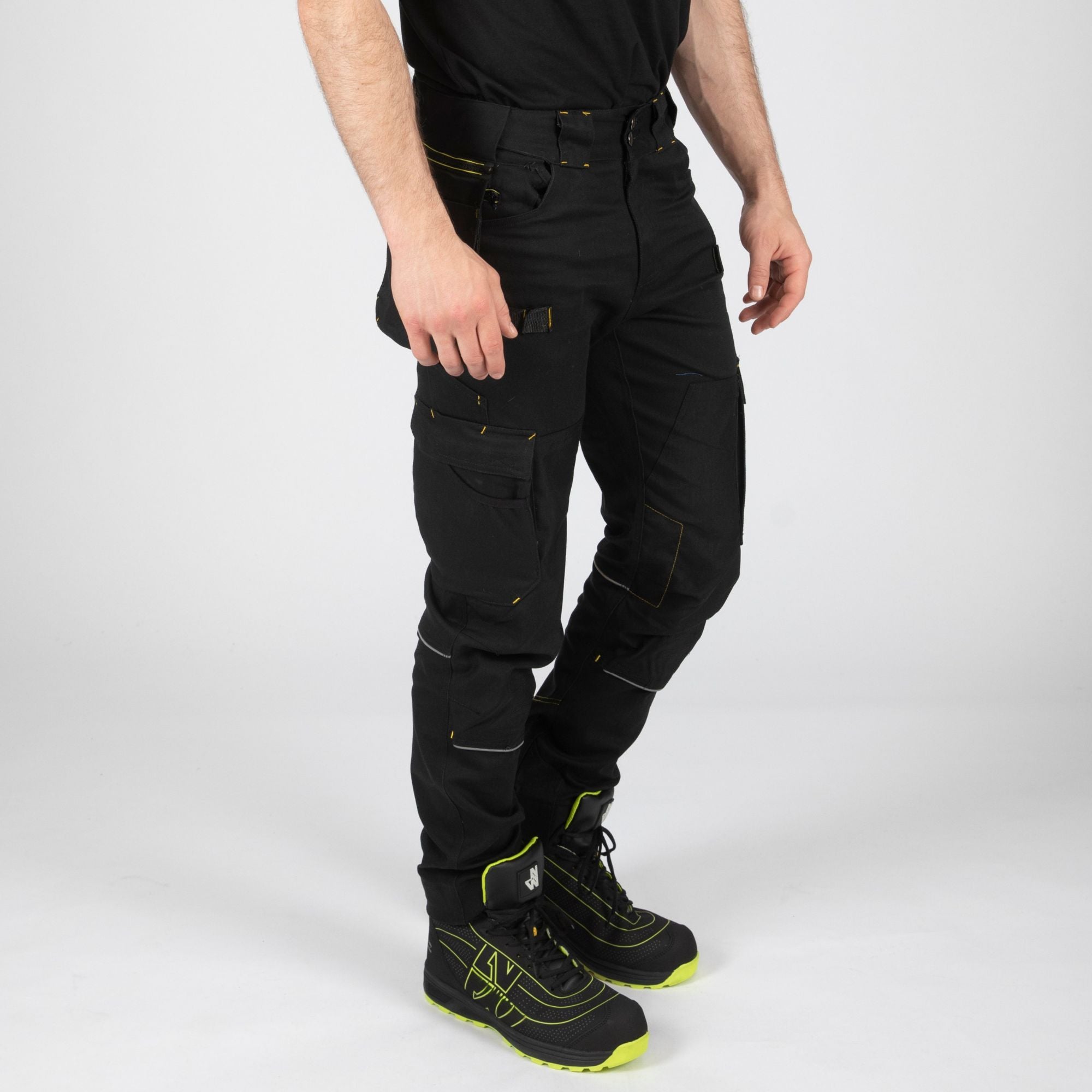 HOWARD - WORK PANTS - 1215 | Black