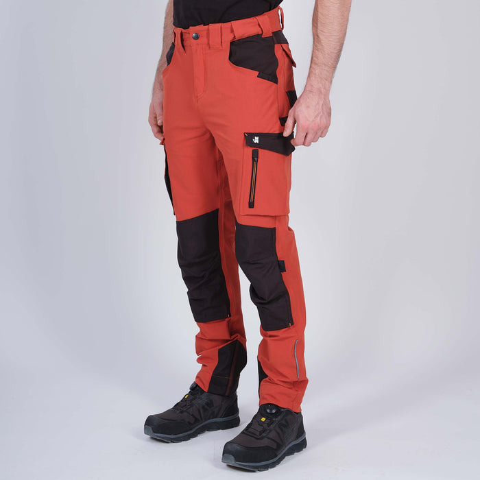 ONDRA - WORK PANTS - 1240 | Terracotta