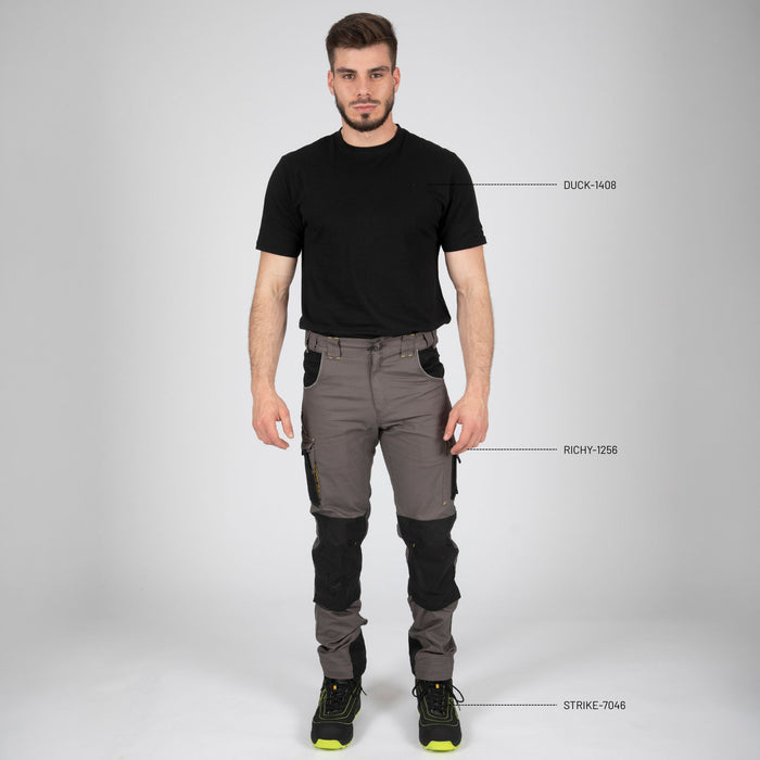 RICHY - WORK PANTS - 1256 | Dark grey