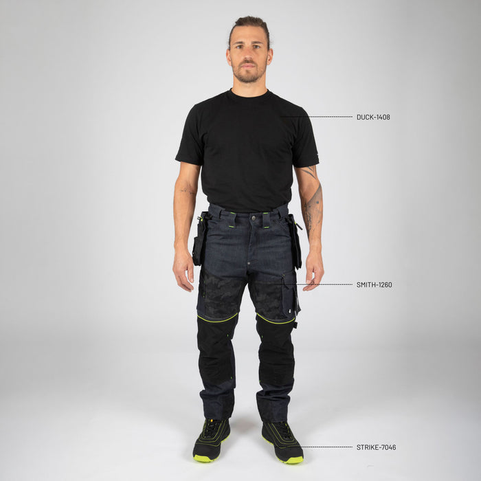 SMITH - WORK PANTS - 1260 | Raw Jean