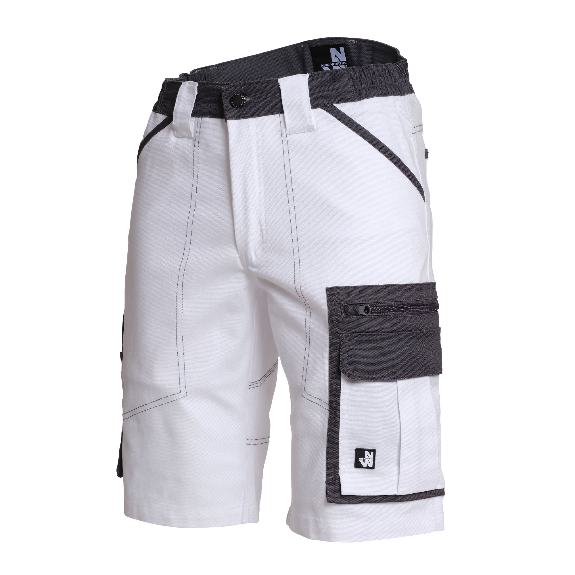 DALI - BERMUDA DE TRAVAIL - 1267 | Blanc / Gris