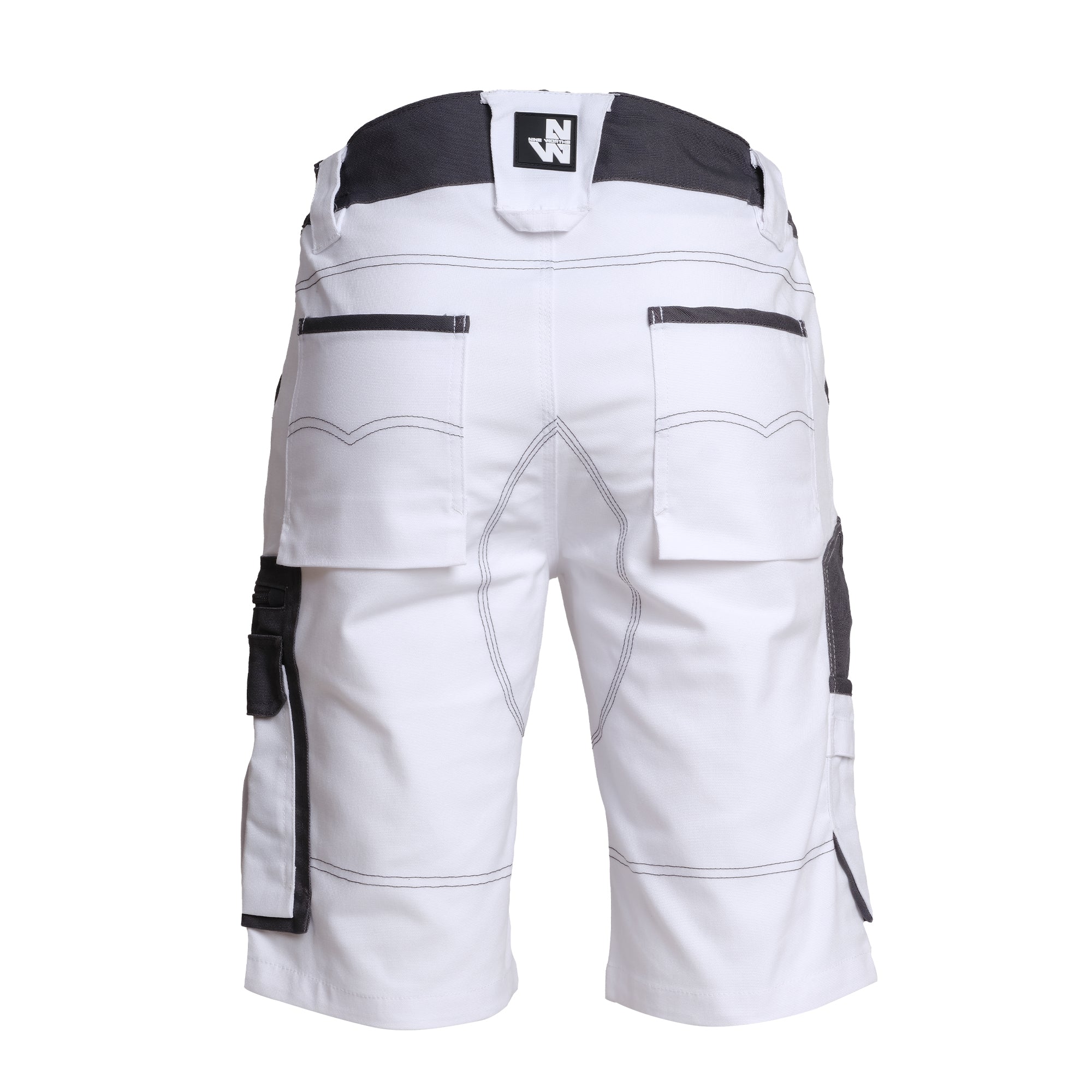 DALI - BERMUDA DE TRAVAIL - 1267 | Blanc / Gris