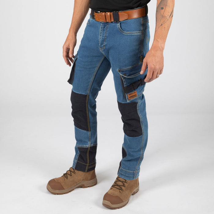 NEO - PANTALON DE TRAVAIL - 1272 | Bleu lavé